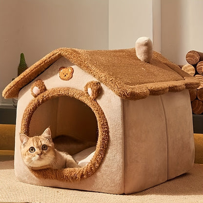 Lit pour chat attrape-rêves - Un espace chaleureux pour votre compagnon à fourrure