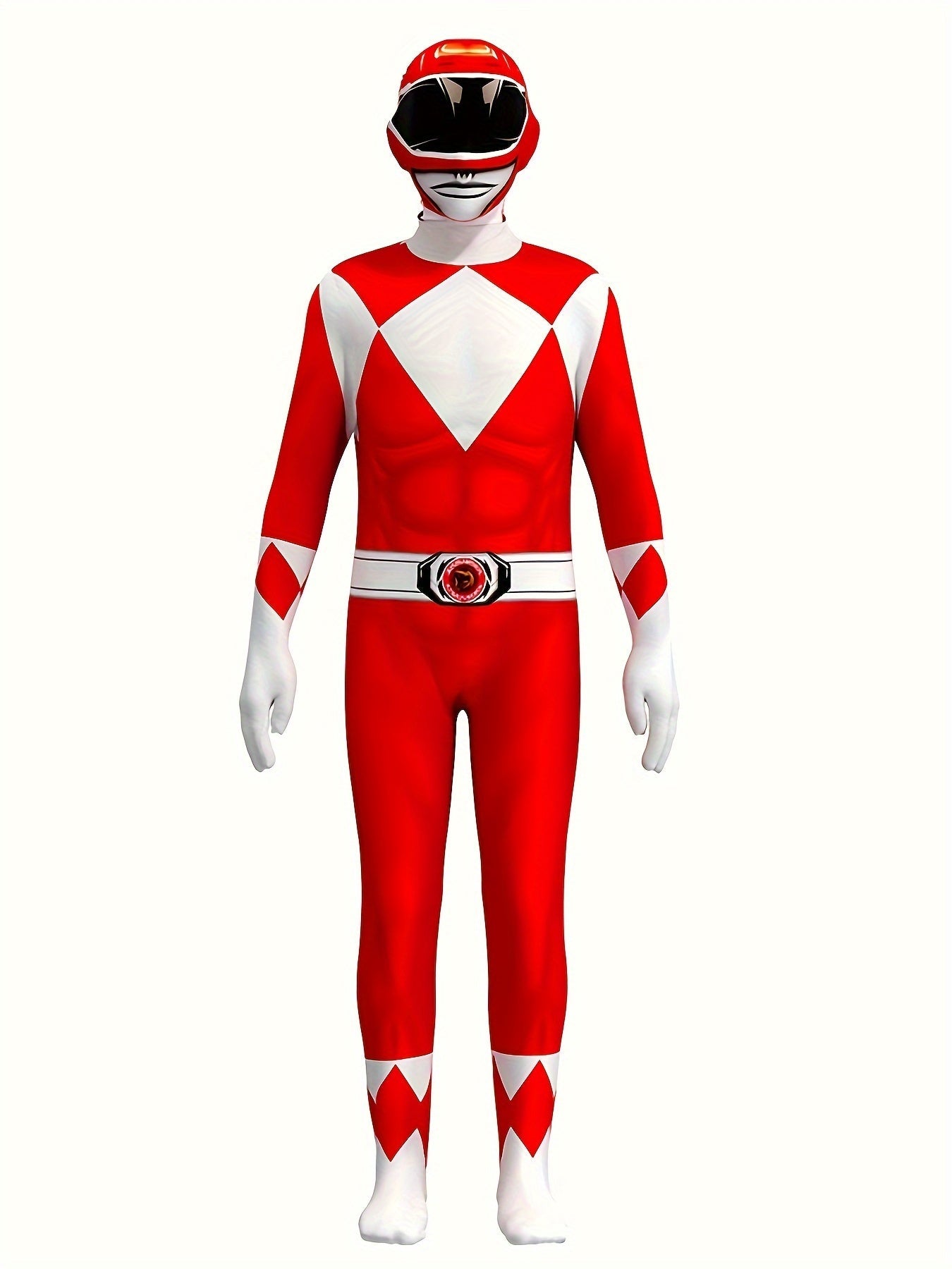 Costume Power Ranger – Cosplay Red Ranger pour Enfants