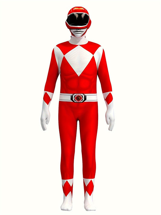 Costume Power Ranger – Cosplay Red Ranger pour Enfants