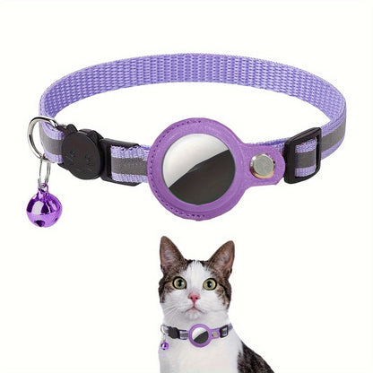 Collier pour chat réfléchissant – Boucle de sécurité et clochette pour une visibilité accrue