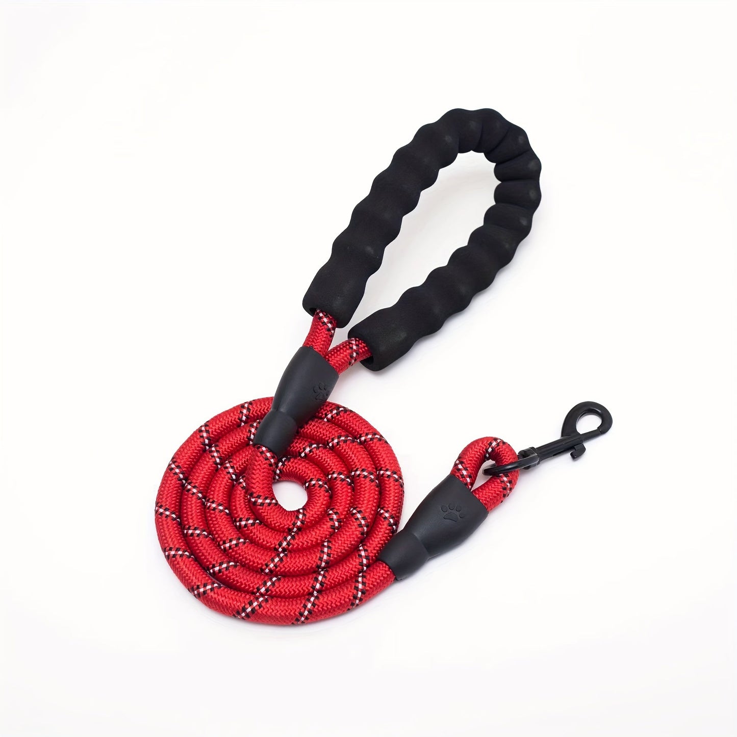 Laisse renforcée réfléchissante avec poignée rembourrée – Durable et sécurisée pour chiens puissants