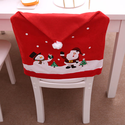 Housse de Chaise Festive – Pour une Table Joyeuse