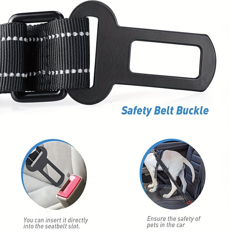 Laisse bungee réglable pour chien – Amortissante et réfléchissante pour grands chiens