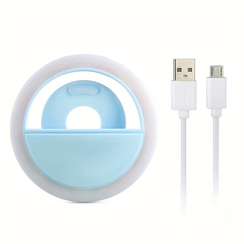 Anneau Lumineux LED Selfie – Idéal pour le Maquillage et la Photographie