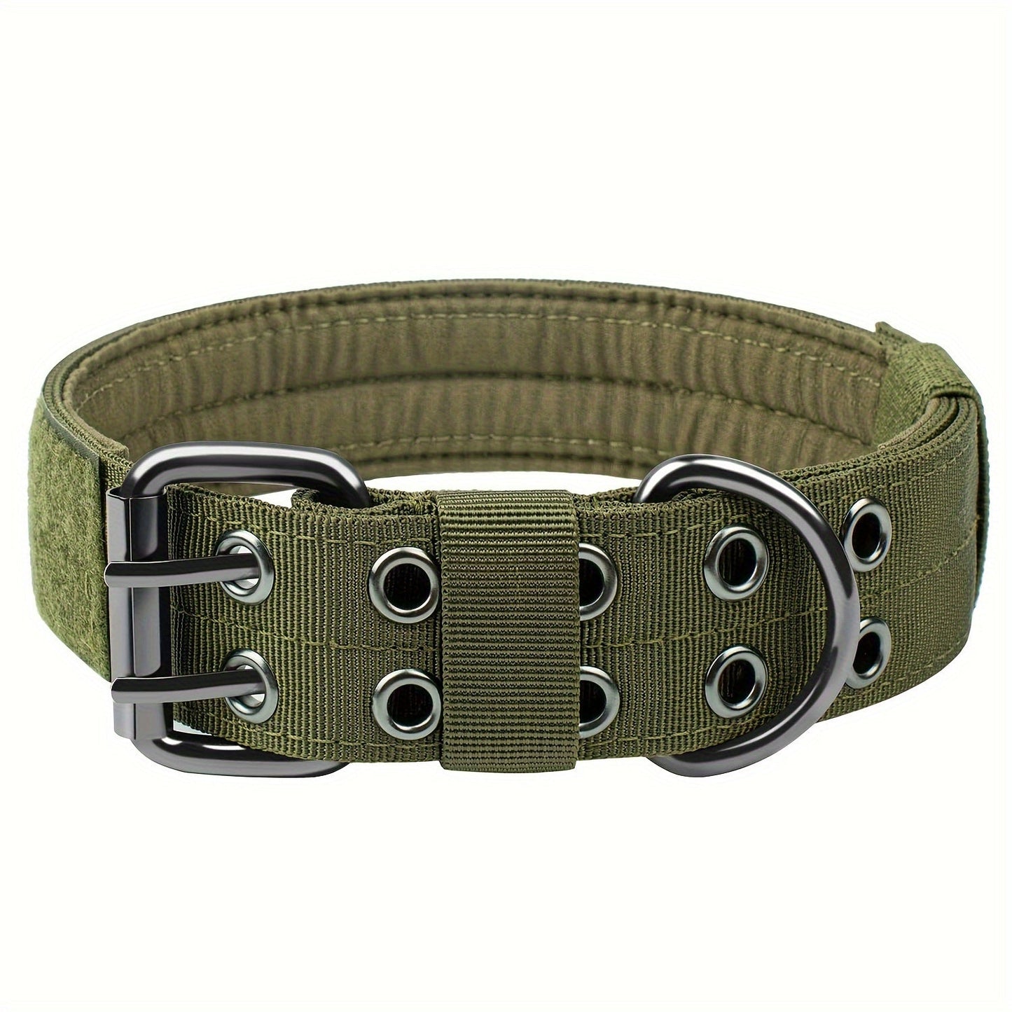 Collier pour chien en nylon réglable – Confort et contrôle pour grands chiens