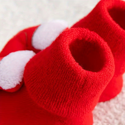 Adorables Chaussons de Noël pour Bébé – Pour des Petits Pieds Bien au Chaud