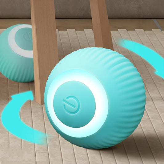 Balle interactive intelligente pour chat – Jouet roulant automatique pour un plaisir interactif