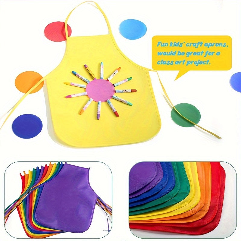 Set de Tablier Enfants Colorés – Parfait pour les Projets Créatifs