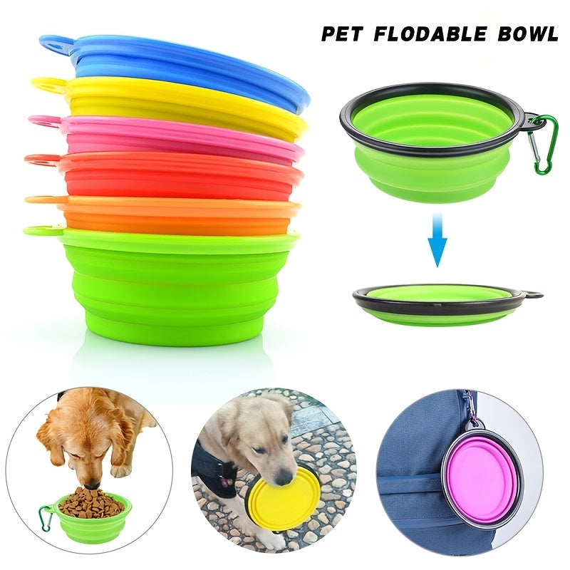 Gamelle pliable pour animaux – Durable et compacte pour chiens et chats