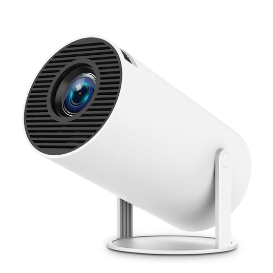 Mini Projecteur Intelligent - Projecteur Portable Rotatif à 180° pour Films en Plein Air et Streaming