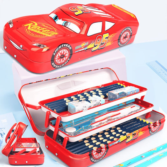 Trousse Lightning McQueen - Rangement robuste et spacieux