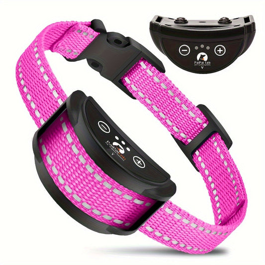 Collier anti-aboiement vibrant rechargeable – Correction comportementale confortable et efficace