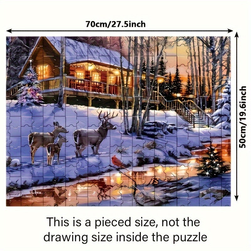 Plaisir du Puzzle Hivernal – Pour des Soirées Chaleureuses et Conviviales