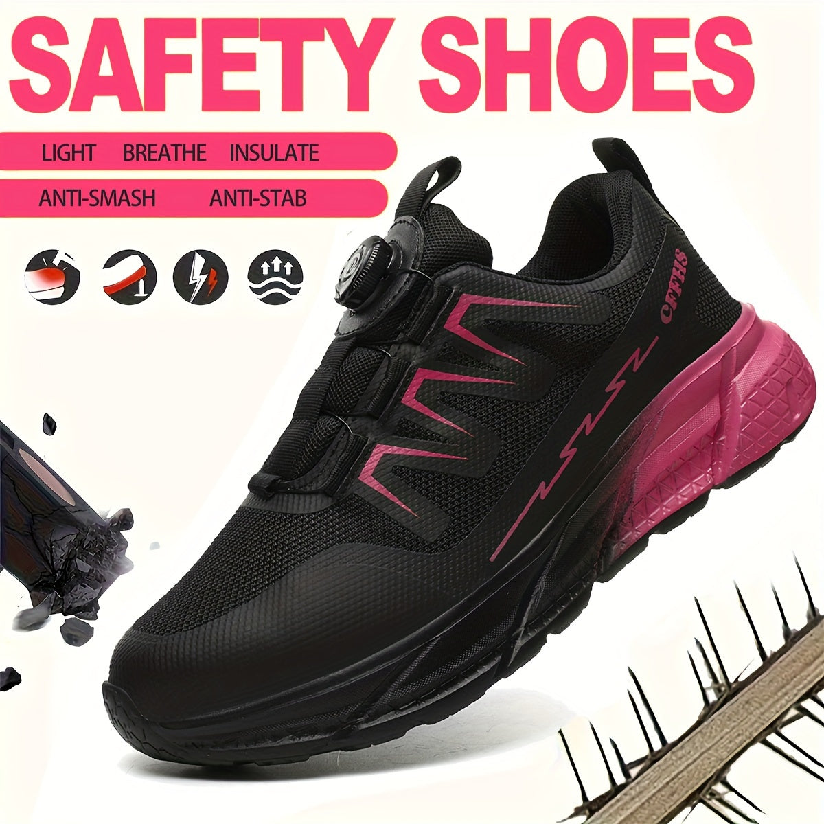 Chaussures de Sécurité pour Femmes - Légères et Protectrices