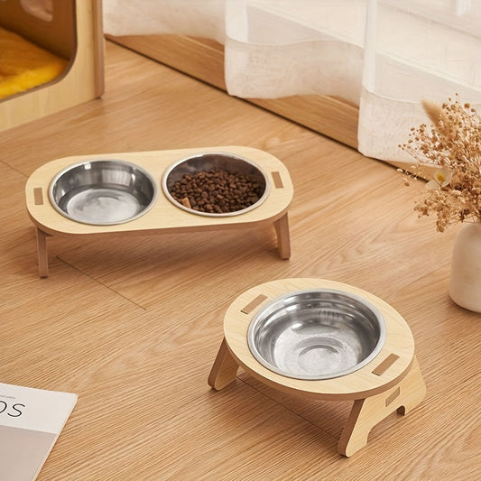 Set de gamelles surélevées pour chat – Repas durable et confortable pour votre chat