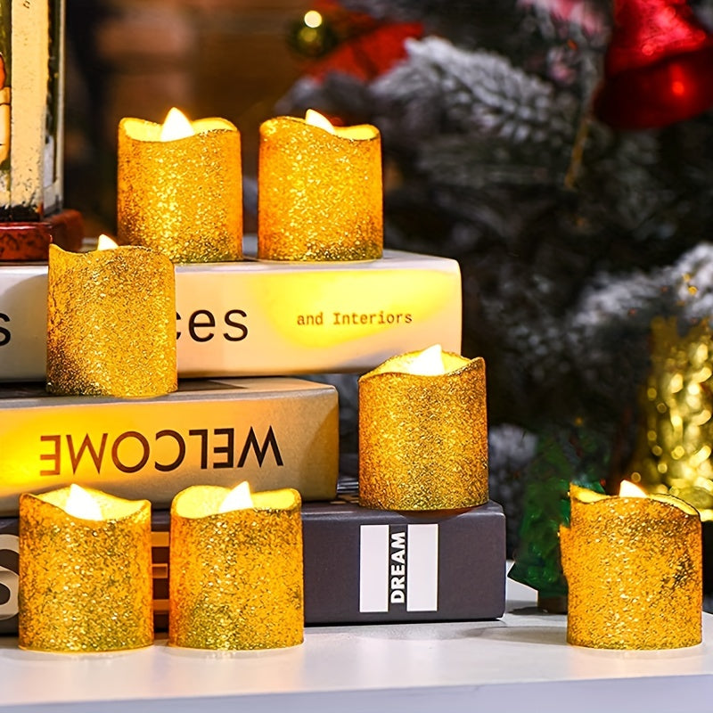 Bougies LED Scintillantes – Pour une Ambiance Chaleureuse