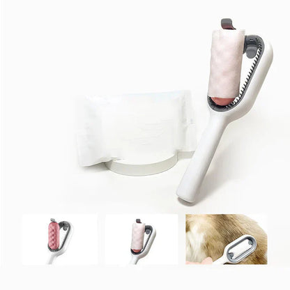 Brosse multifonctionnelle – Idéale pour le toilettage des animaux et le nettoyage des surfaces