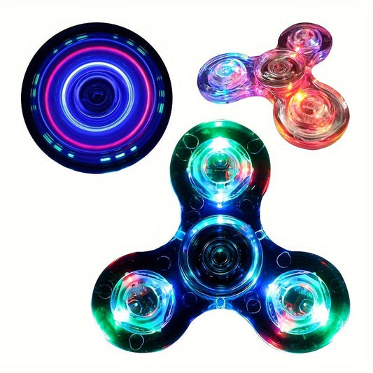 Fidget Spinners Lumineux – Jouez et Détendez-vous