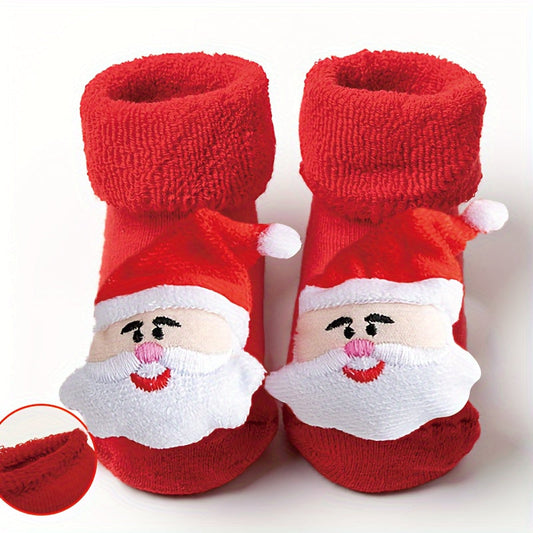 Adorables Chaussons de Noël pour Bébé – Pour des Petits Pieds Bien au Chaud