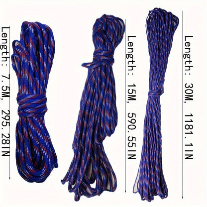 Corde robuste à 7 brins – Solide et polyvalente pour le camping et les situations d'urgence