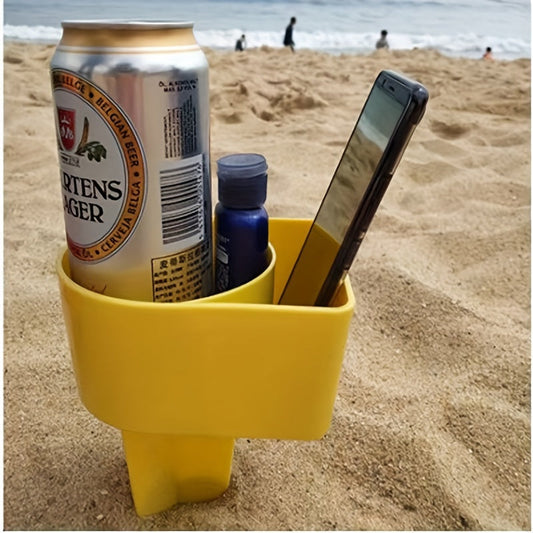 Set de porte-gobelet de plage – Parfait pour boissons et snacks lors de vos aventures à la plage et en pique-nique
