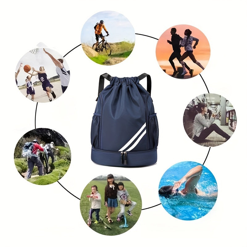 Sac à dos sport à cordon - Spacieux et polyvalent pour toutes les activités