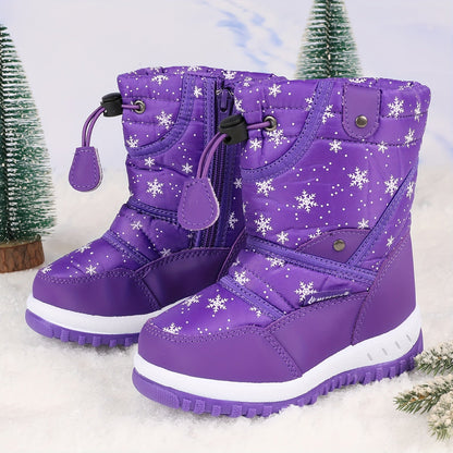 Bottes d'Hiver Joyeuses pour Enfants – Chaleur et Amusement dans la Neige