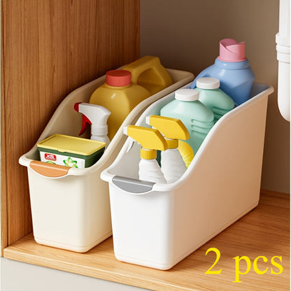 Panier de rangement incurvé - Solution élégante pour l’organisation à la maison