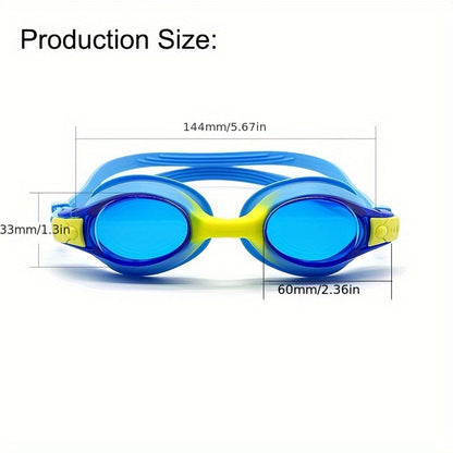 Lunettes de natation AquaKids – Lunettes confortables et étanches pour enfants
