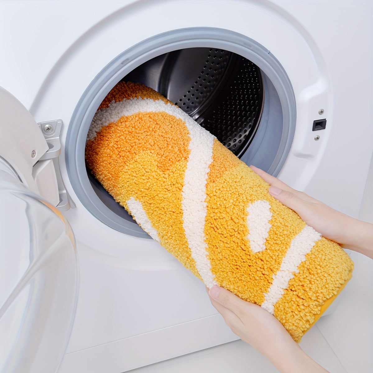 Tapis de Salle de Bain Inspiré des Fruits – Doux et Absorbant