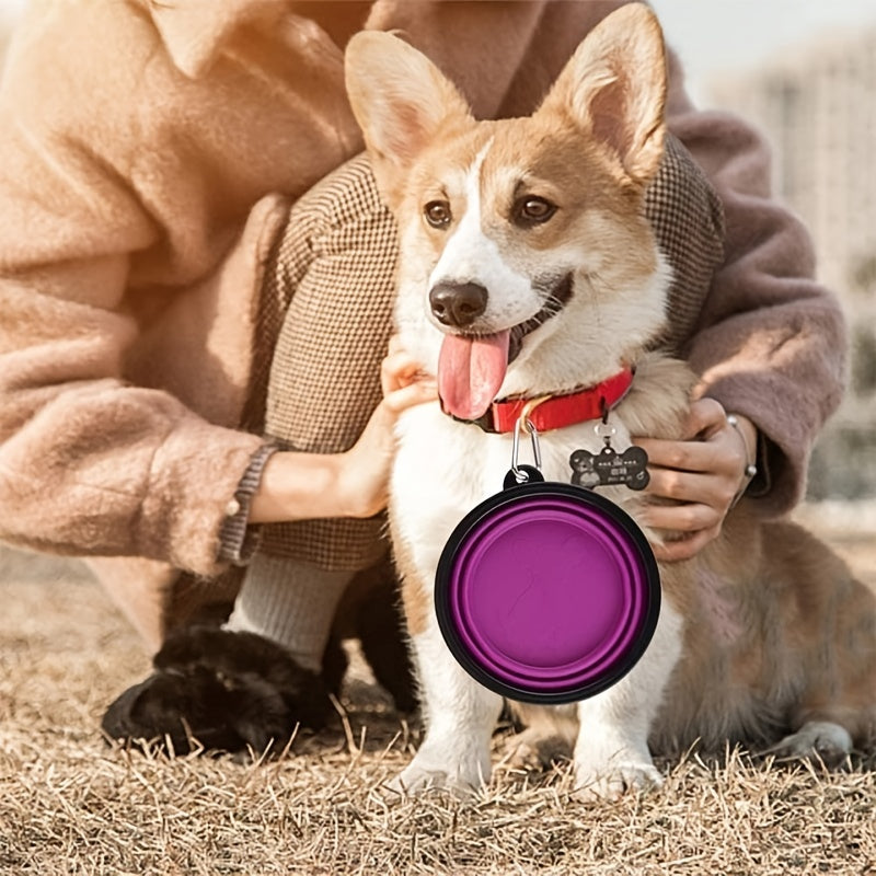Gamelle pliable pour animaux – Durable et compacte pour chiens et chats