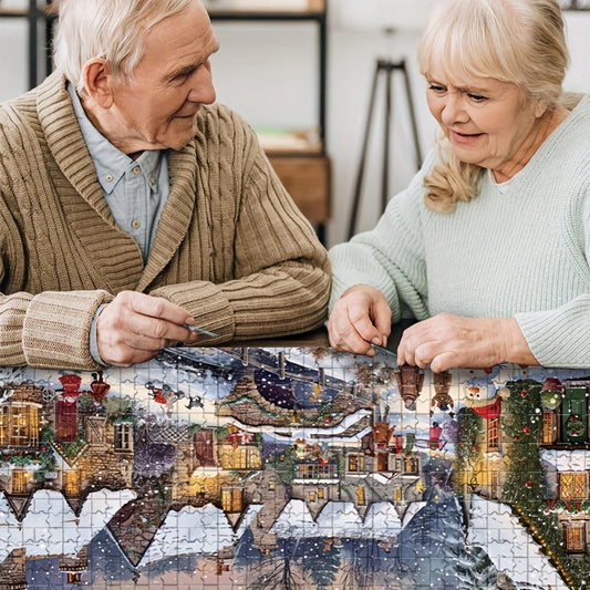 Puzzle des Fêtes Hivernales – Pour Chaleur et Amusement