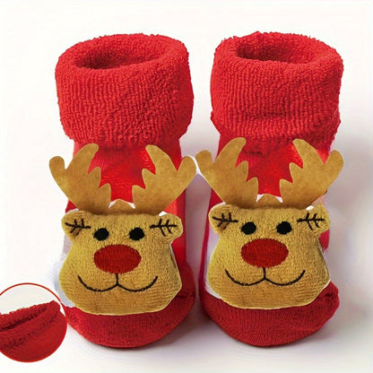 Adorables Chaussons de Noël pour Bébé – Pour des Petits Pieds Bien au Chaud