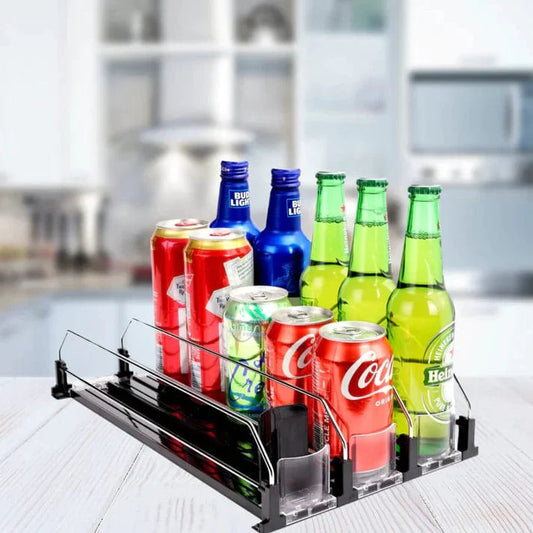 CanDispenser Pro - Distributeur de canettes intelligent avec système de poussoir