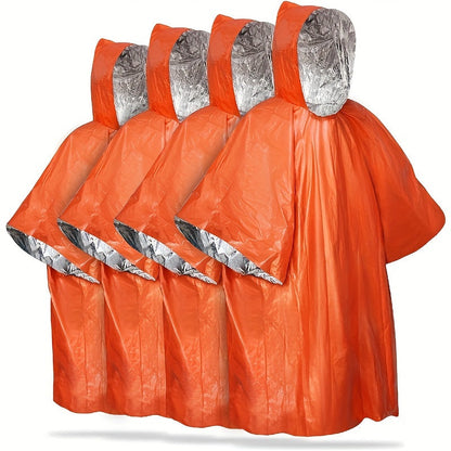 Ponchos d’urgence StormGuard – Protection imperméable et thermique