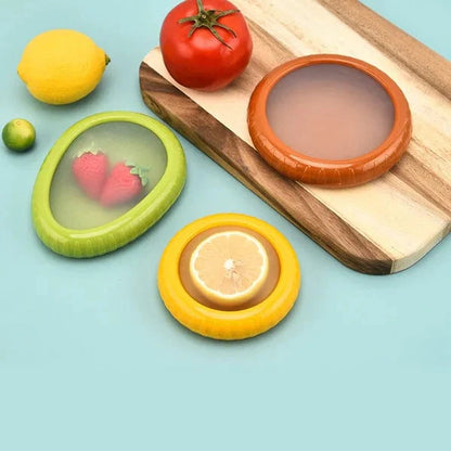 ConservaFlex - Ensemble de Conservation des Aliments en Silicone