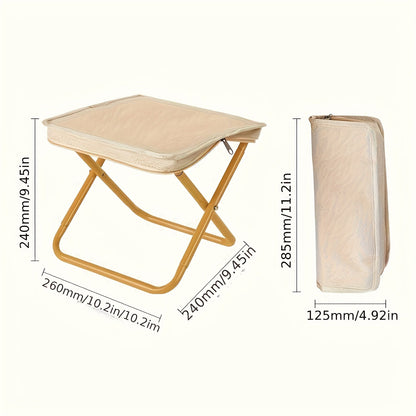 Chaise pliante avec poignée - Facile à transporter pour vos aventures en plein air