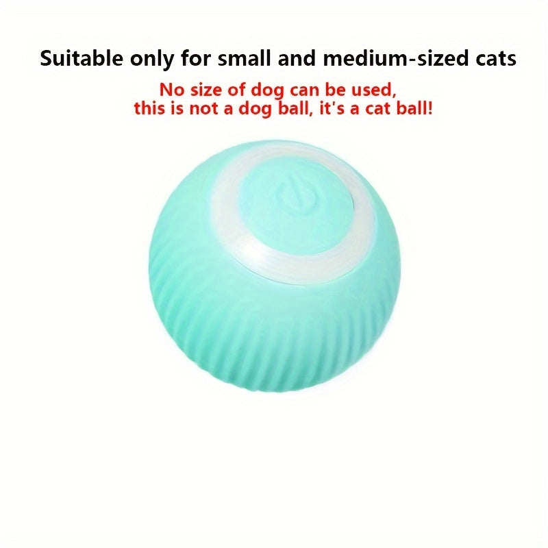 Balle interactive intelligente pour chat – Jouet roulant automatique pour un plaisir interactif