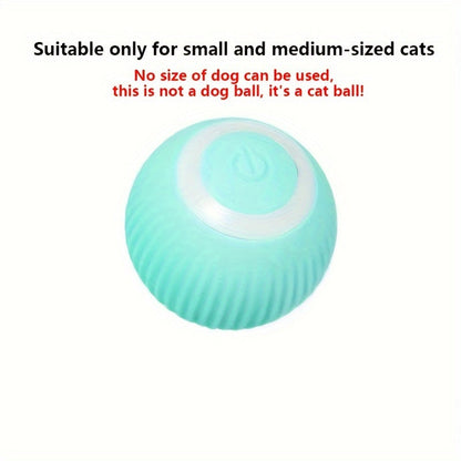 Balle interactive intelligente pour chat – Jouet roulant automatique pour un plaisir interactif