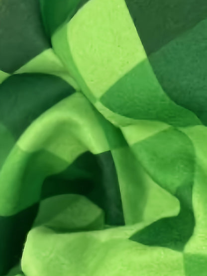 Minecraft Inspiré Grenouillère à Carreaux Verts pour Enfants – Parfaite pour Halloween et les Fêtes