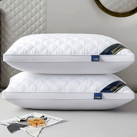 Set Confort de Sommeil - 2 Oreillers 3D Hypoallergéniques pour un Sommeil de Qualité Hôtel