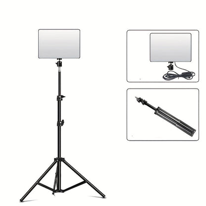 Trépied et Lampe Réglables – Idéal pour la Photographie, les Installations en Studio et les Tournages Vidéo