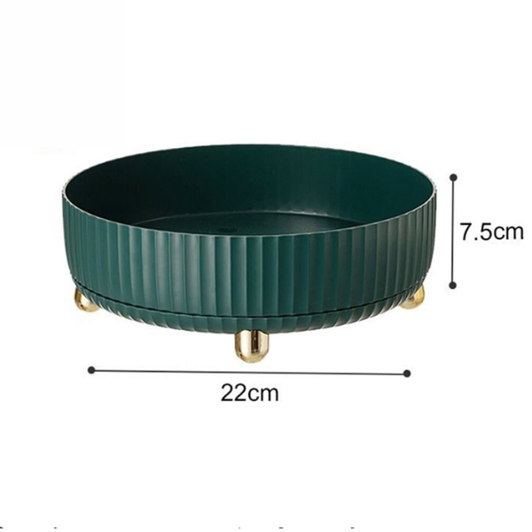 Étagère de rangement pivotante RotateOrganizer - Gain de place avec rotation à 360°