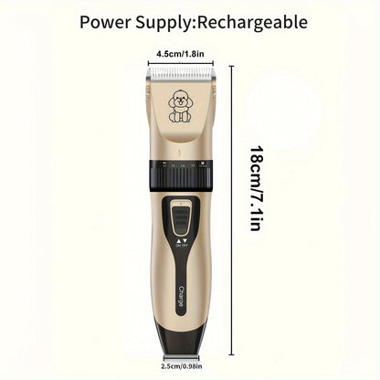 Tondeuse sans fil pour animaux – Rechargeable USB et silencieuse pour chiens et chats