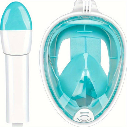 Set de masque de plongée panoramique HD – Vision et confort améliorés pour le snorkeling et la natation
