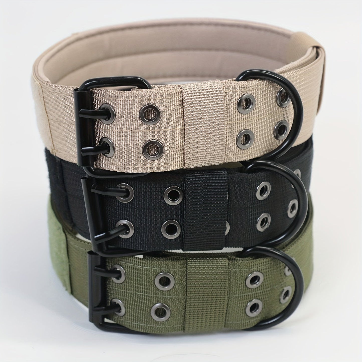 Collier pour chien en nylon réglable – Confort et contrôle pour grands chiens