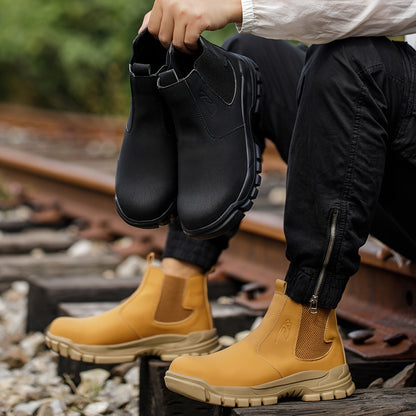 Bottes de sécurité à embouts en acier – Durables et confortables pour toutes les saisons