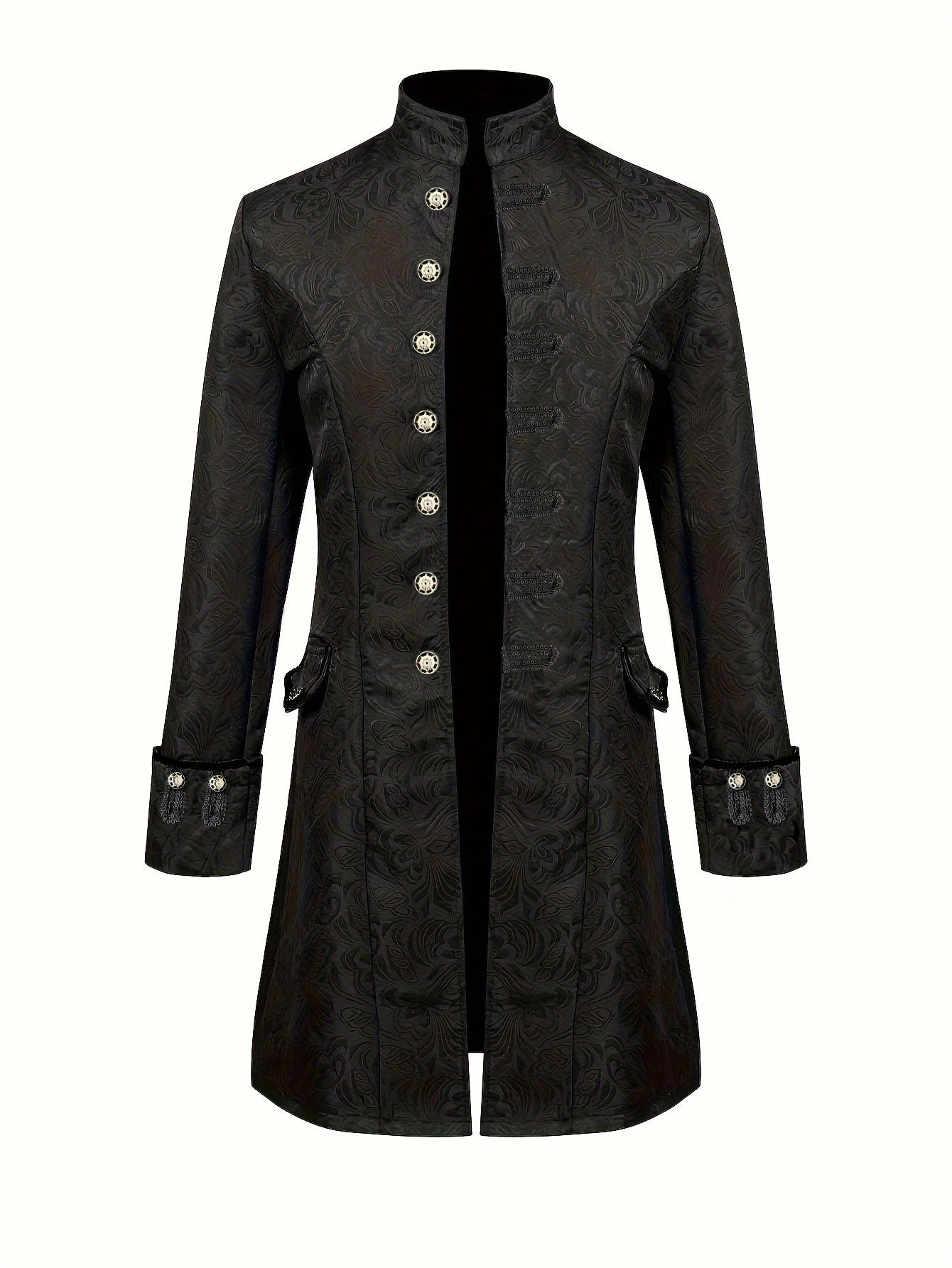 Veste Jacquard Médiévale Henri - Tenue Élégante et Stylée pour Occasions Festives
