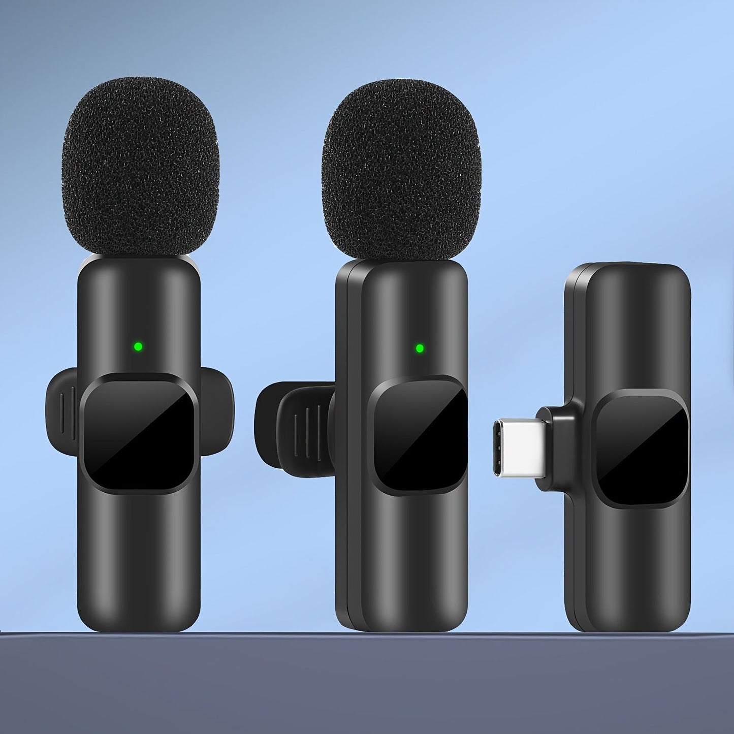 Microphone Lavalier Sans Fil Professionnel - Idéal pour les Enregistrements Vidéo et le Streaming en Direct