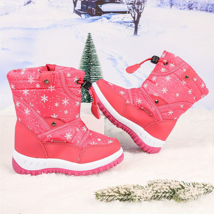 Bottes d'Hiver Joyeuses pour Enfants – Chaleur et Amusement dans la Neige